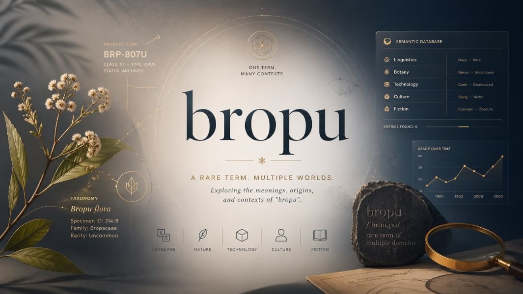 Bropu: A Complete Guide to Understanding the Emerging Digital Term